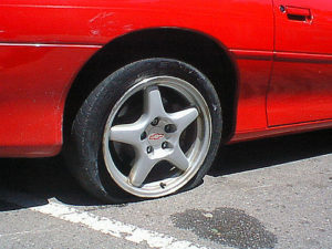 virginia car flat tire